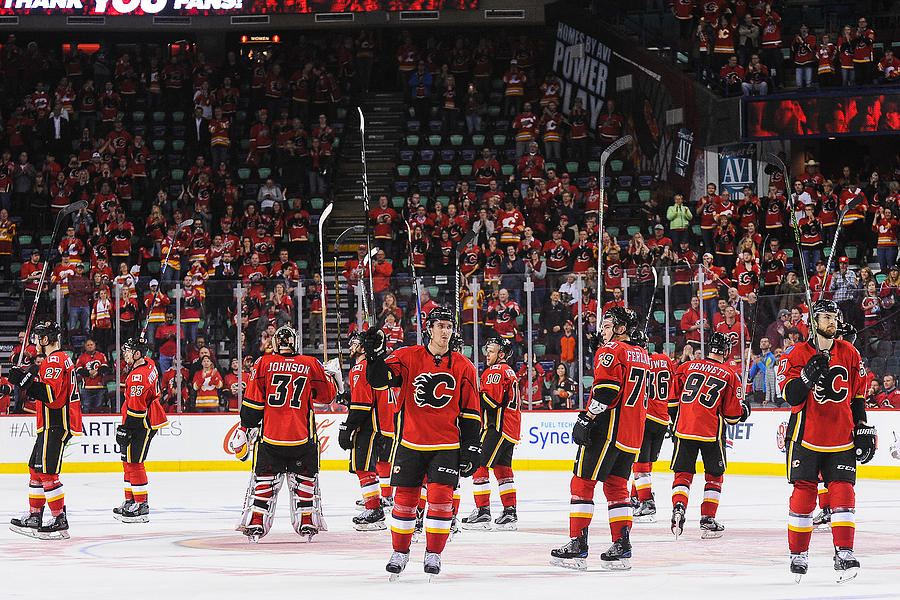 Anaheim Ducks v Calgary Flames - Game Four #6 Photograph by Derek Leung