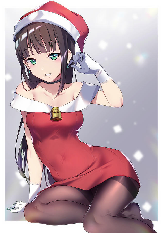 Anime Christmas Digital Art by Atay Run - Pixels
