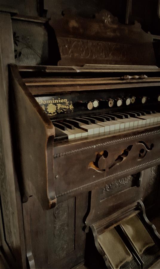 Antique Pedal Organ #6 Photograph by Loraine Yaffe