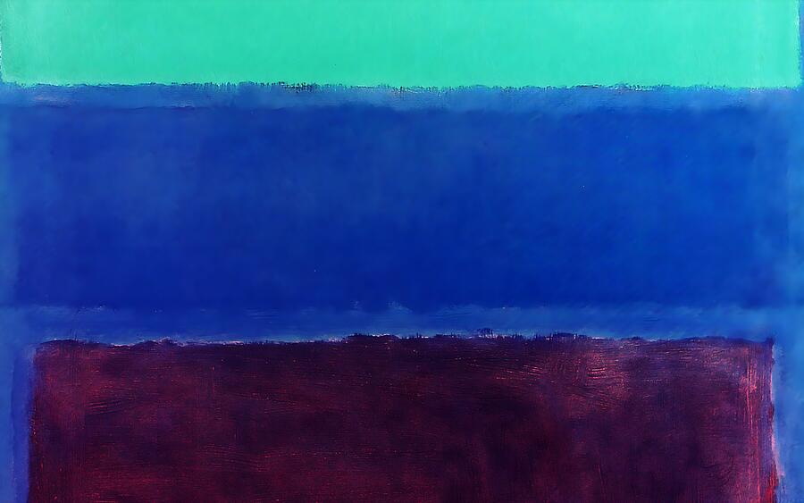 Abstract Painting - Artwork By Mark Rothko, Expressionism, Colors #6 by Mark Rothko