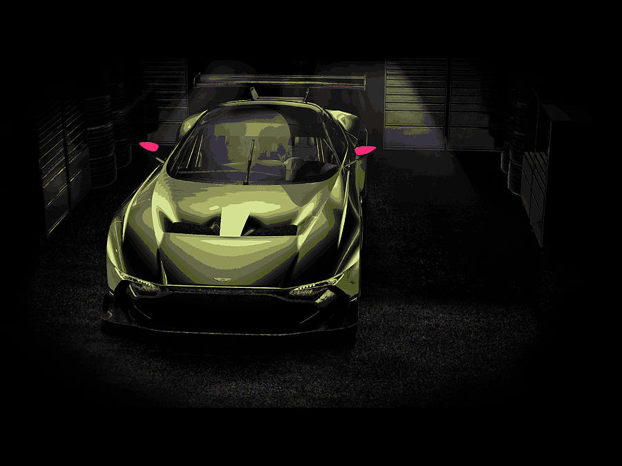 Aston Martin Vulcan #6 Digital Art by Thespeedart Aston Martin Vulcan #6 Digital Art by Thespeedart
