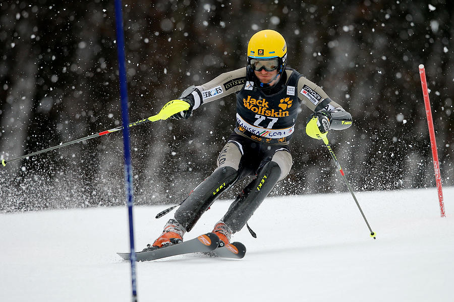 Audi FIS World Cup - Mens Slalom #6 Photograph by Stanko Gruden/Agence Zoom