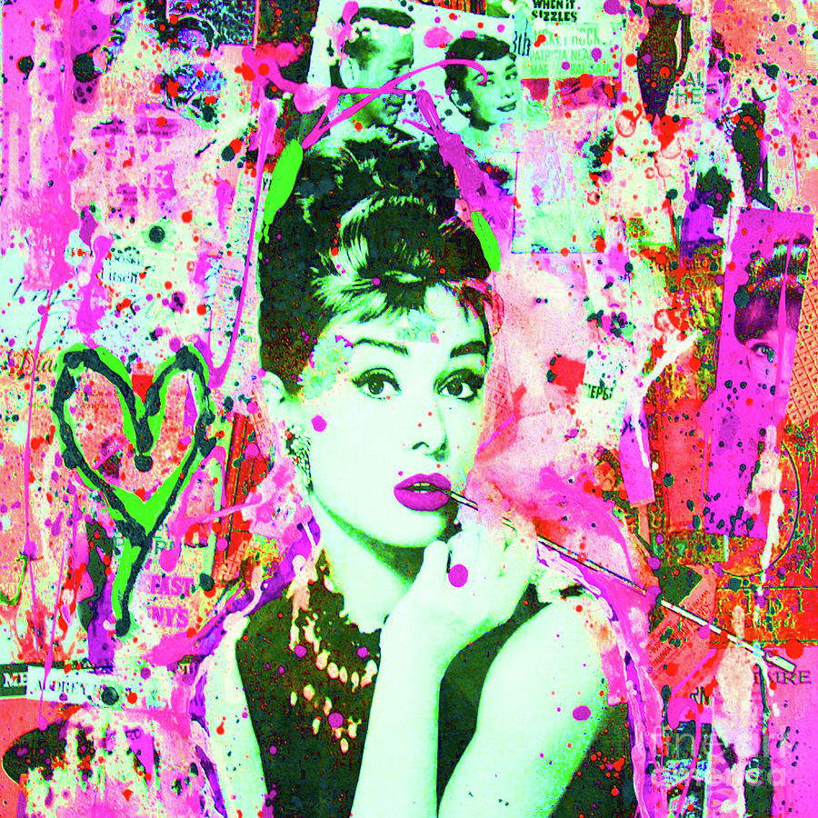 Audrey Hepburn People #6 Painting by Kathleen Artist PRO