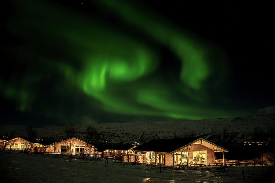 Aurora borealis #6 Photograph by Robert Grac