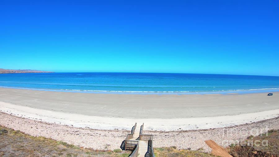 Australian beach and coastline, taken at Sellicks Beach, South Australia. #6 Photograph by Milleflore Images