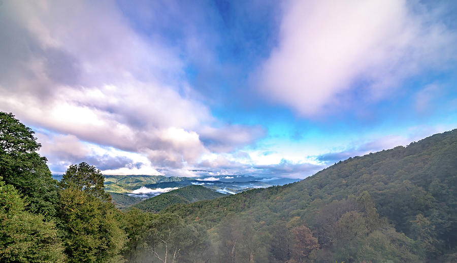 Autumn in the Appalachian Mountains Viewed Along the Blue Ridge  #6 Photograph by Alex Grichenko