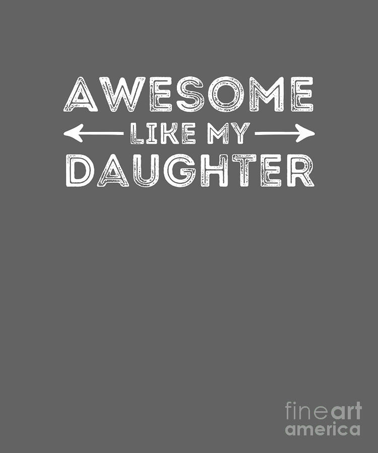 Awesome Like My Daughter In Law Funny Family Tapestry - Textile by ...