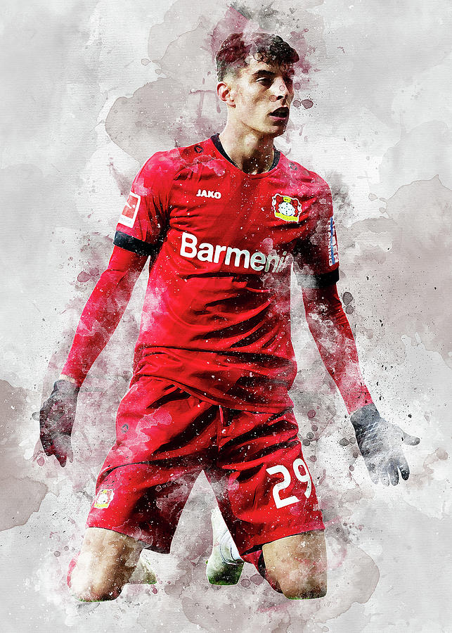 Ball Kai Havertz Kaihavertz Kai Havertz Kai Havertz Digital Art by ...