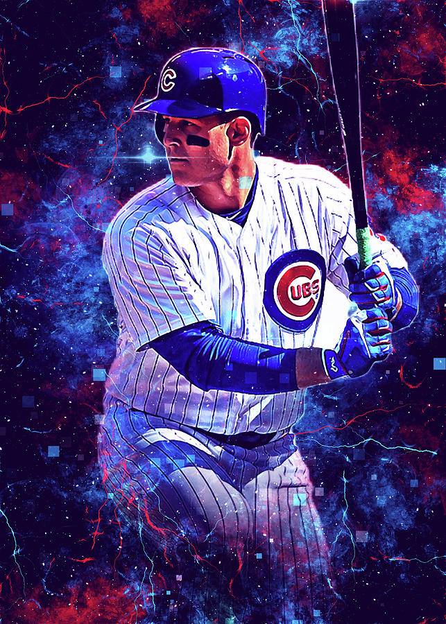 MLB Anthony Rizzo Anthonyrizzo Anthony Rizzo Chicago Cubs Chicagocubs  Anthonyvincentrizzo Anthony Vi Canvas Print / Canvas Art by Wrenn Huber -  Pixels