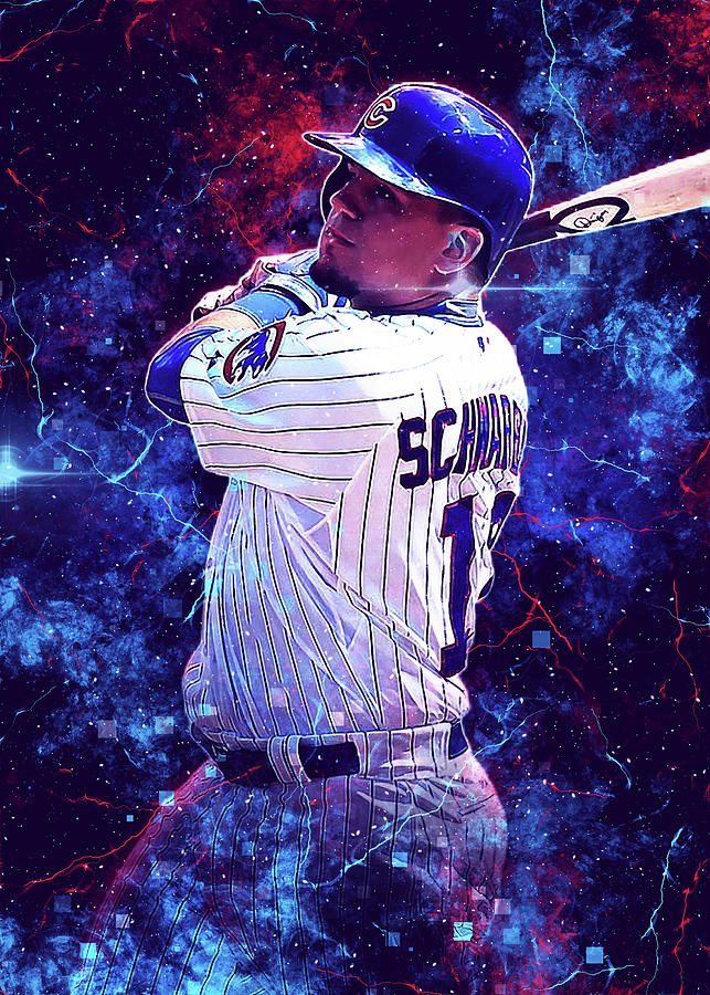 Baseball Kyleschwarber Kyle Schwarber Kyle Schwarber Chicago Cubs  Chicagocubs Kylejosephschwarber Ky by Wrenn Huber