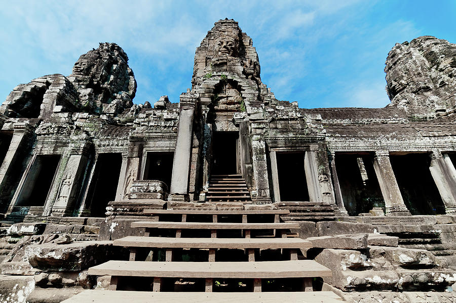 Bayon temple. Angkor Wat. Cambodia #6 Photograph by Lie Yim
