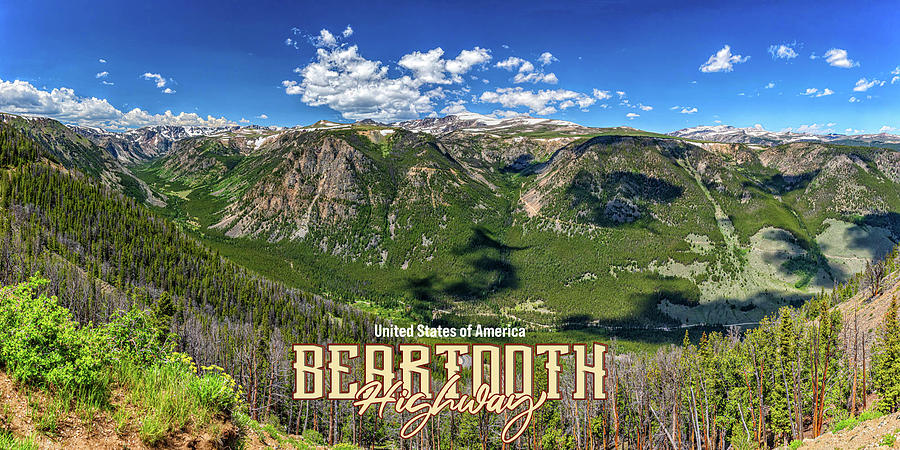 Beartooth Highway Wyoming and Montana Photograph by Gestalt Imagery ...