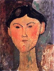 Modigliani Painting - Beatrice Hastings #1 by Amedeo Modigliani