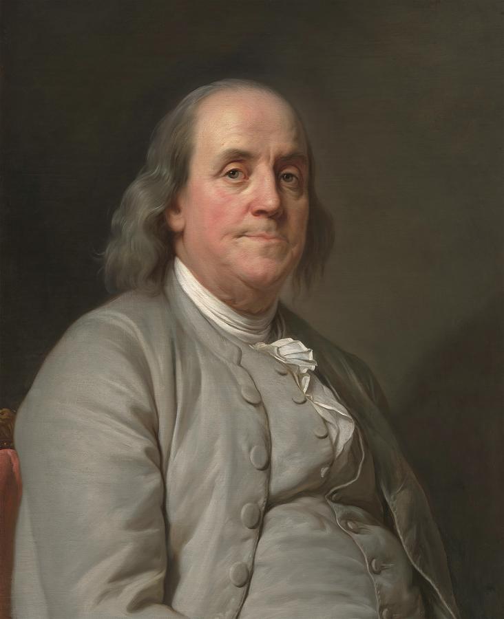 Benjamin Franklin Painting By Joseph Duplessis Fine Art America   6 Benjamin Franklin Joseph Duplessis 