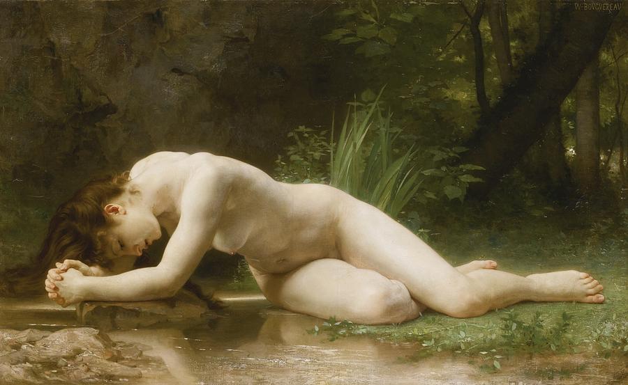 Biblis #6 Painting by William Adolphe Bouguereau