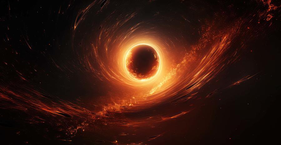 Black Hole Panorama Photograph by Jodoto Design - Fine Art America