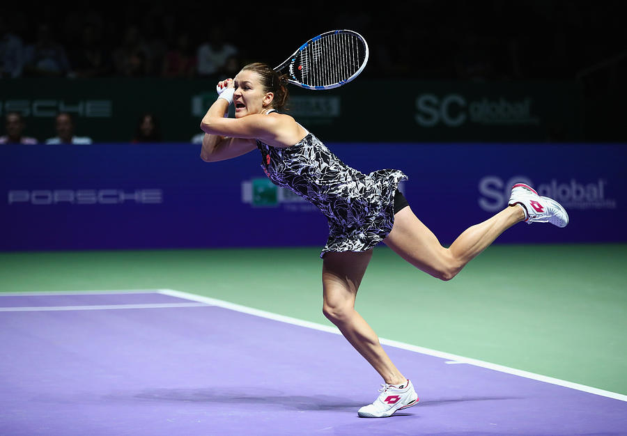 BNP Paribas WTA Finals: Singapore 2016 - Day Two #6 Photograph by Clive Brunskill