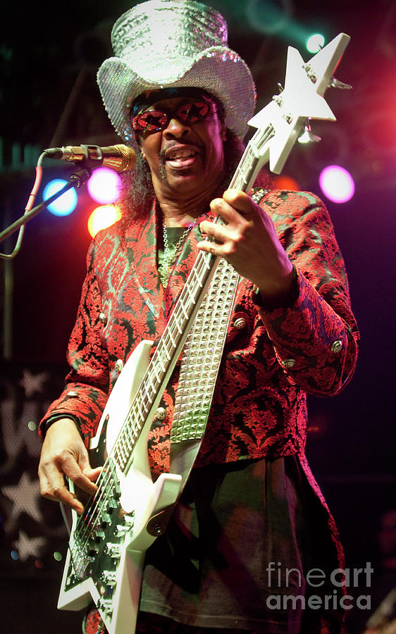 Bootsy Collins and The Funk University at Bonnaroo #6 Photograph by David Oppenheimer