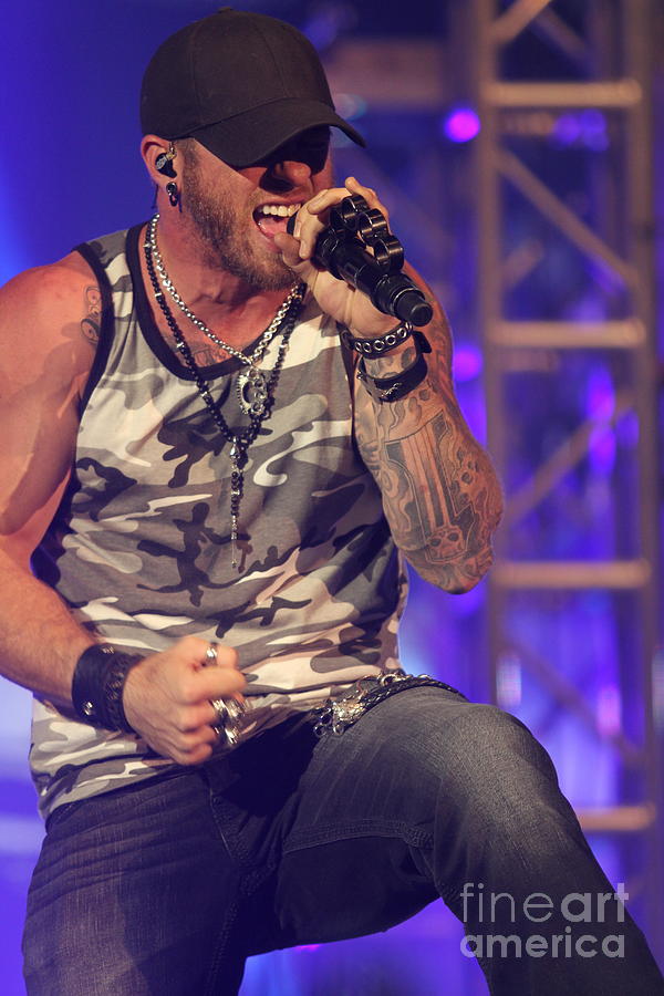 Brantley Gilbert Photograph by Concert Photos - Fine Art America