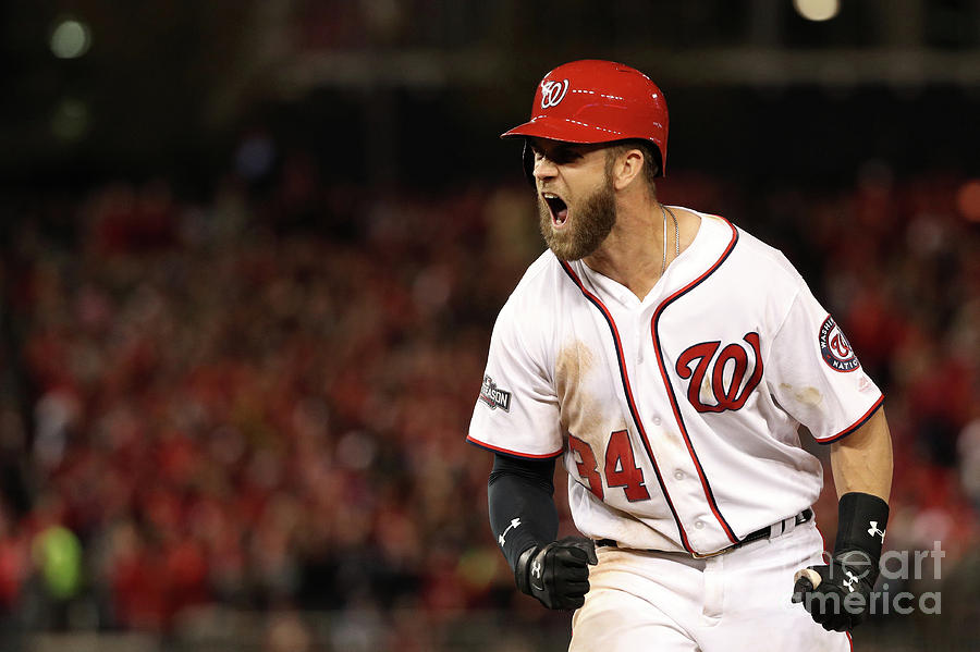 Bryce Harper #6 Photograph by Patrick Smith