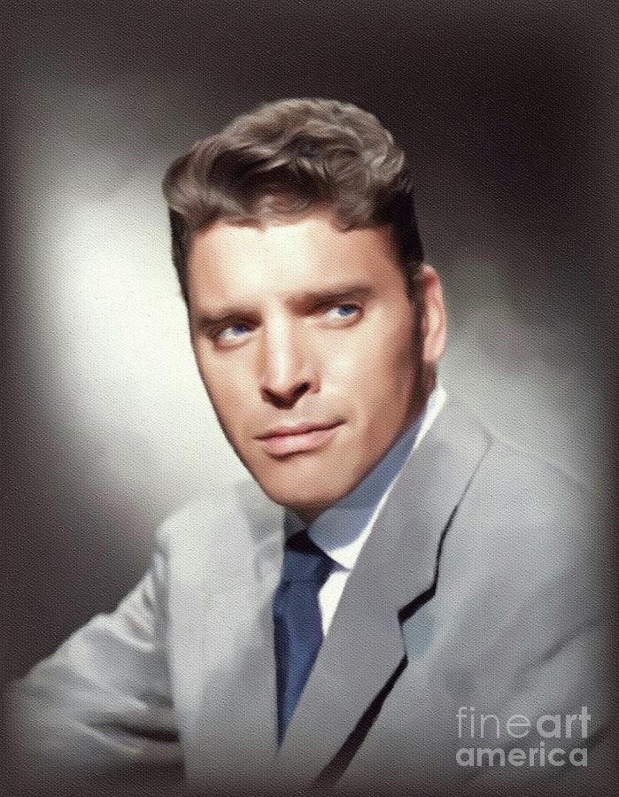 Burt Lancaster, Movie Legend Painting by John Springfield - Fine Art ...