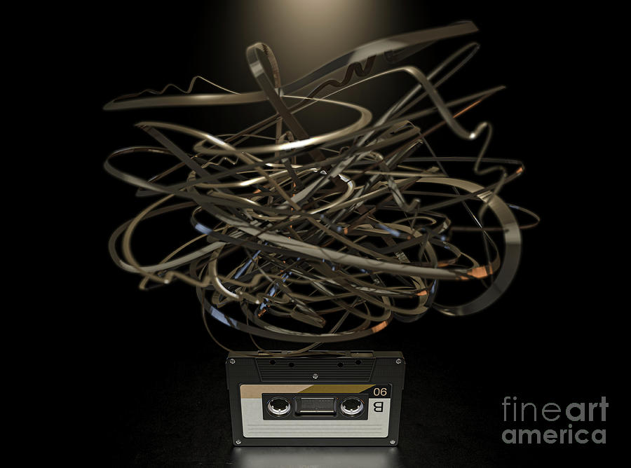Curled Up Measuring Tape Digital Art by Allan Swart - Fine Art America