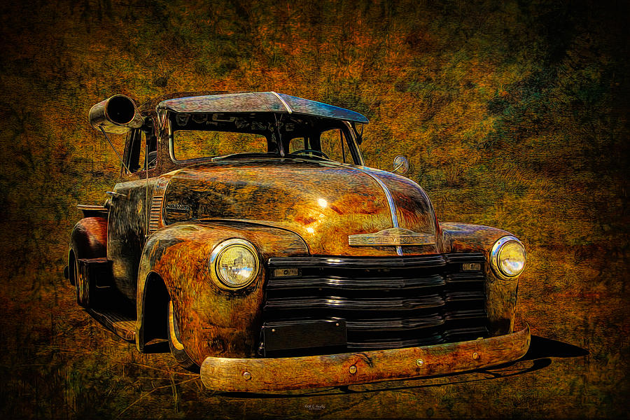 Chevy Pickup #6 Photograph by Keith Hawley