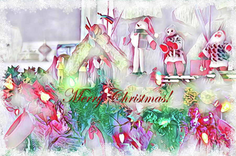 Christmas Card #6 Digital Art by Elaine Berger