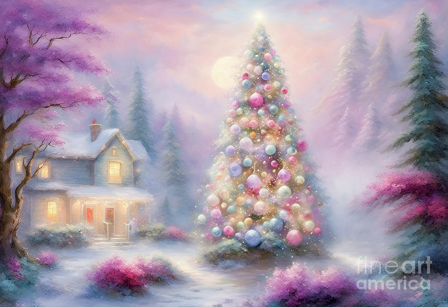 Christmas Photograph - Christmas Tree Cottage #6 by Glenn Franco Simmons