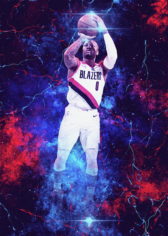 Damian Lillard Digital Art by Yoyo Di