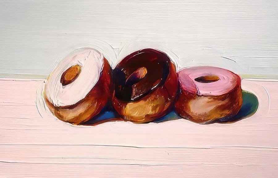 Dessert - Wayne Thiebaud Painting by Wayne Thiebaud - Fine Art America