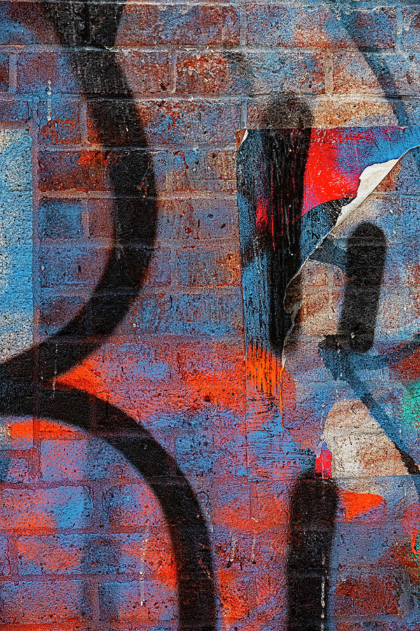 Detail Of Graffiti Photograph
