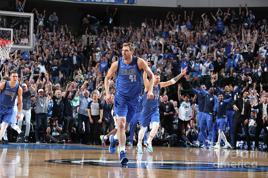 Dirk Nowitzki Photograph by Nathaniel S. Butler Dirk Nowitzki Photograph by Nathaniel S. Butler