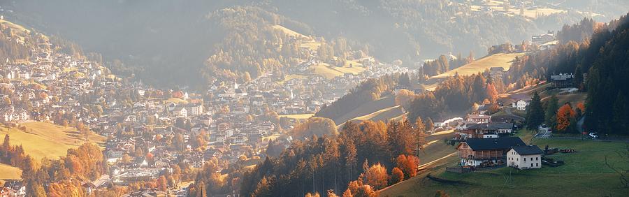 Dolomites village #6 Photograph by Songquan Deng