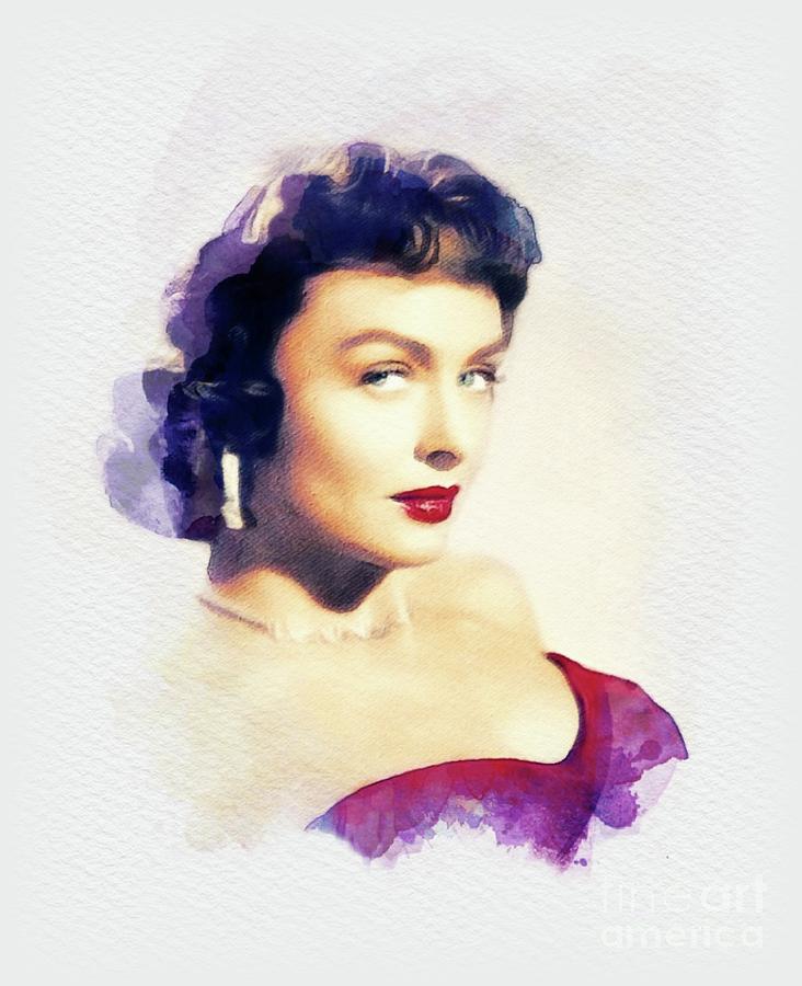 Donna Reed, Movie Legend Painting by Esoterica Art Agency - Fine Art ...