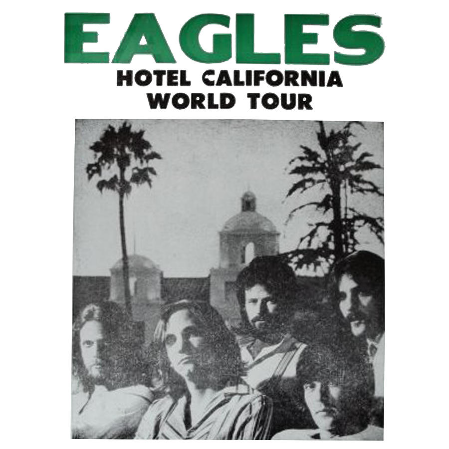 Eagles Band Hotel California Digital Art by Morena Deknevet - Fine Art ...