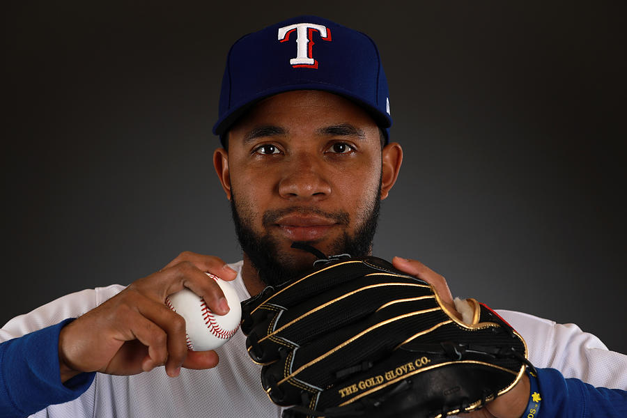 Elvis Andrus #6 Photograph by Gregory Shamus