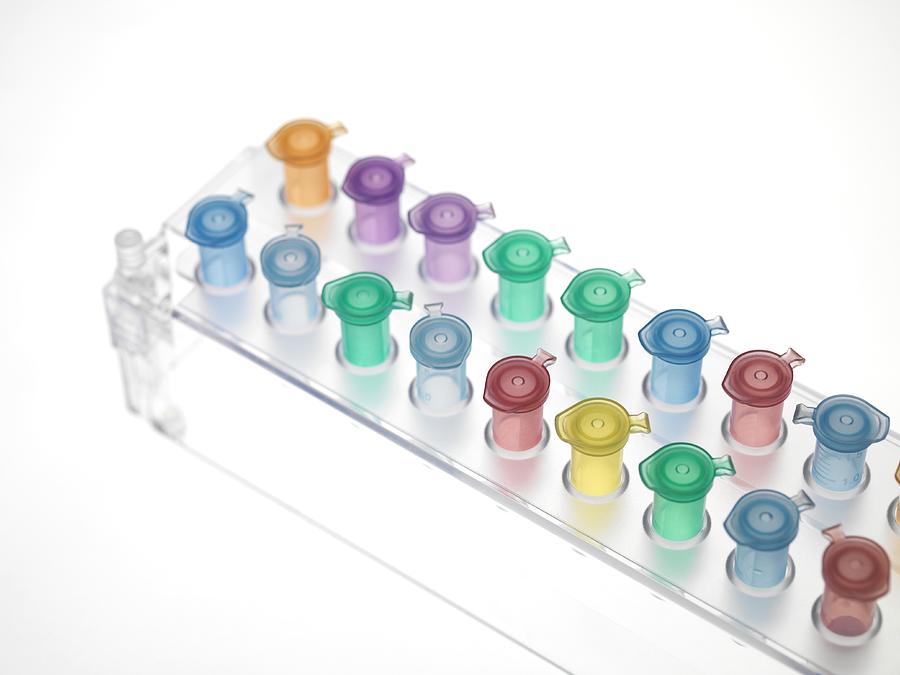 Eppendorf tubes #6 Photograph by Tek Image