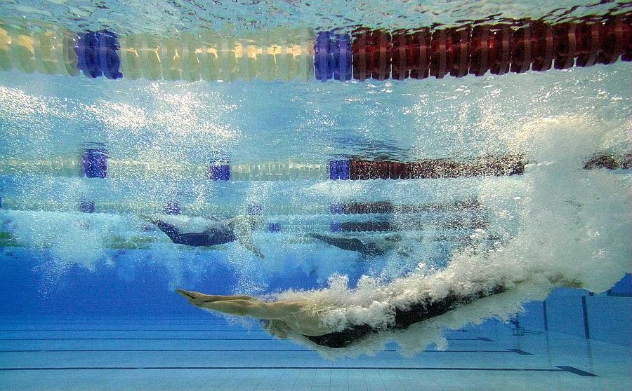 Euro Swimming X #6 Photograph by Ross Kinnaird