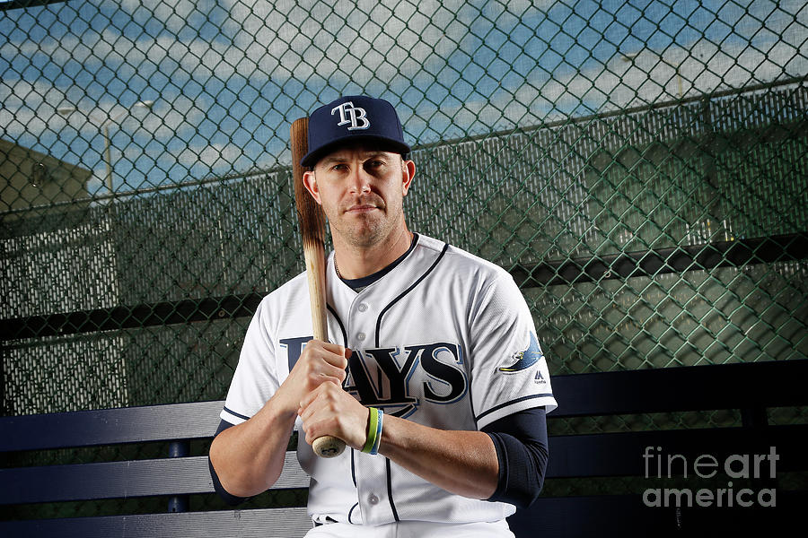 Evan Longoria #6 Photograph by Brian Blanco