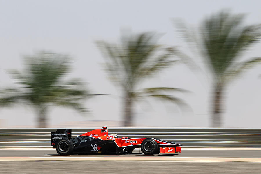 F1 Grand Prix of Bahrain - Practice #6 Photograph by Paul Gilham