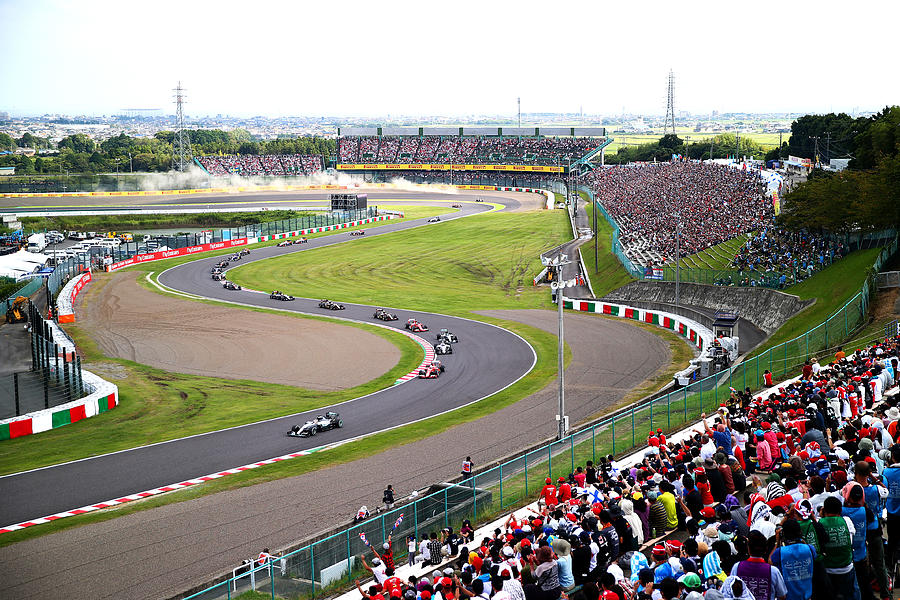 F1 Grand Prix of Japan #6 Photograph by Clive Rose