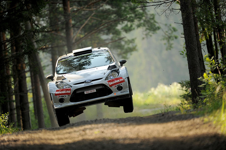 FIA World Rally Championship Finland - Shakedown #6 Photograph by Massimo Bettiol