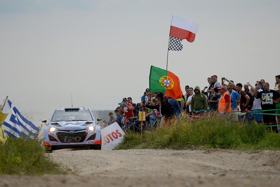 FIA World Rally Championship Poland - Day Two #6 Photograph by Massimo Bettiol