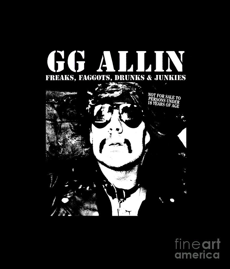 Gg Allin Digital Art by Ramon Tella - Fine Art America