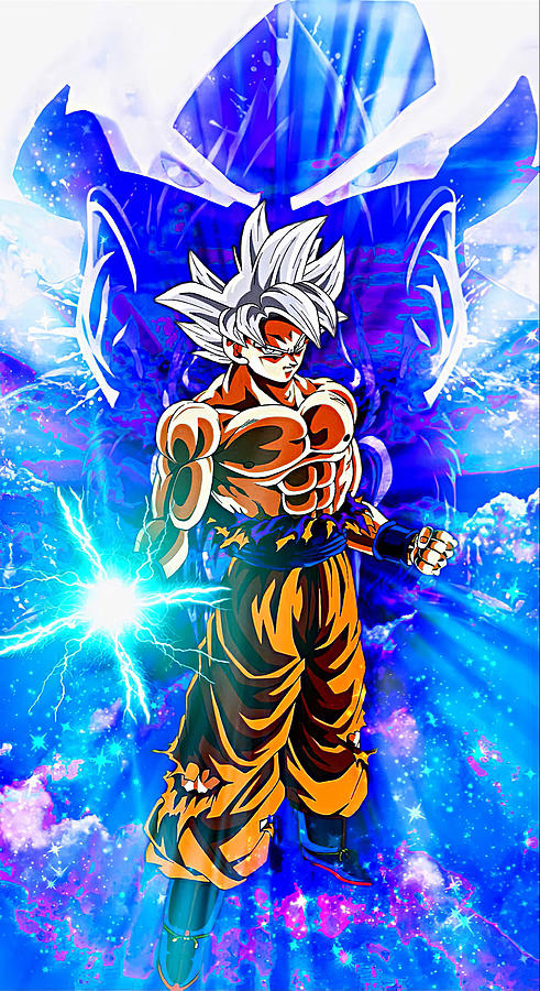 Goku Mastered Ultra Instinct Digital Art by Lac Lac - Pixels