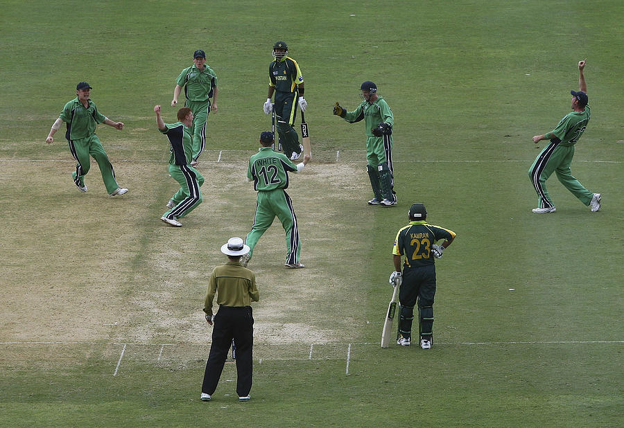 Group D, Ireland v Pakistan - Cricket World Cup 2007 #6 Photograph by Paul Gilham