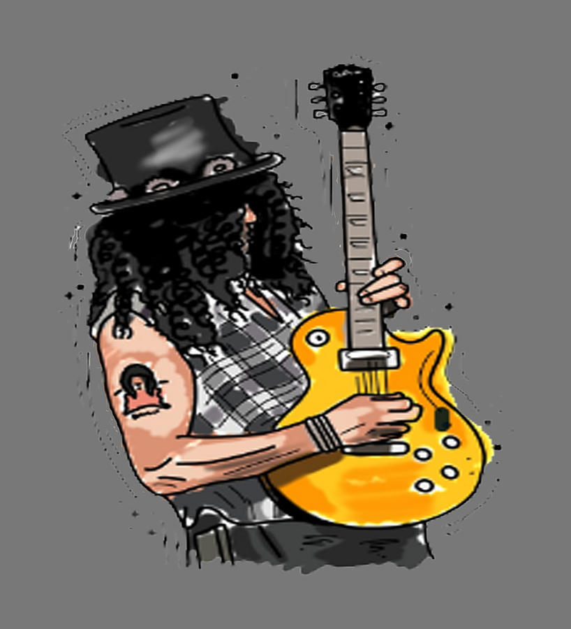 Guns N Roses Digital Art by Jung Jeha - Fine Art America