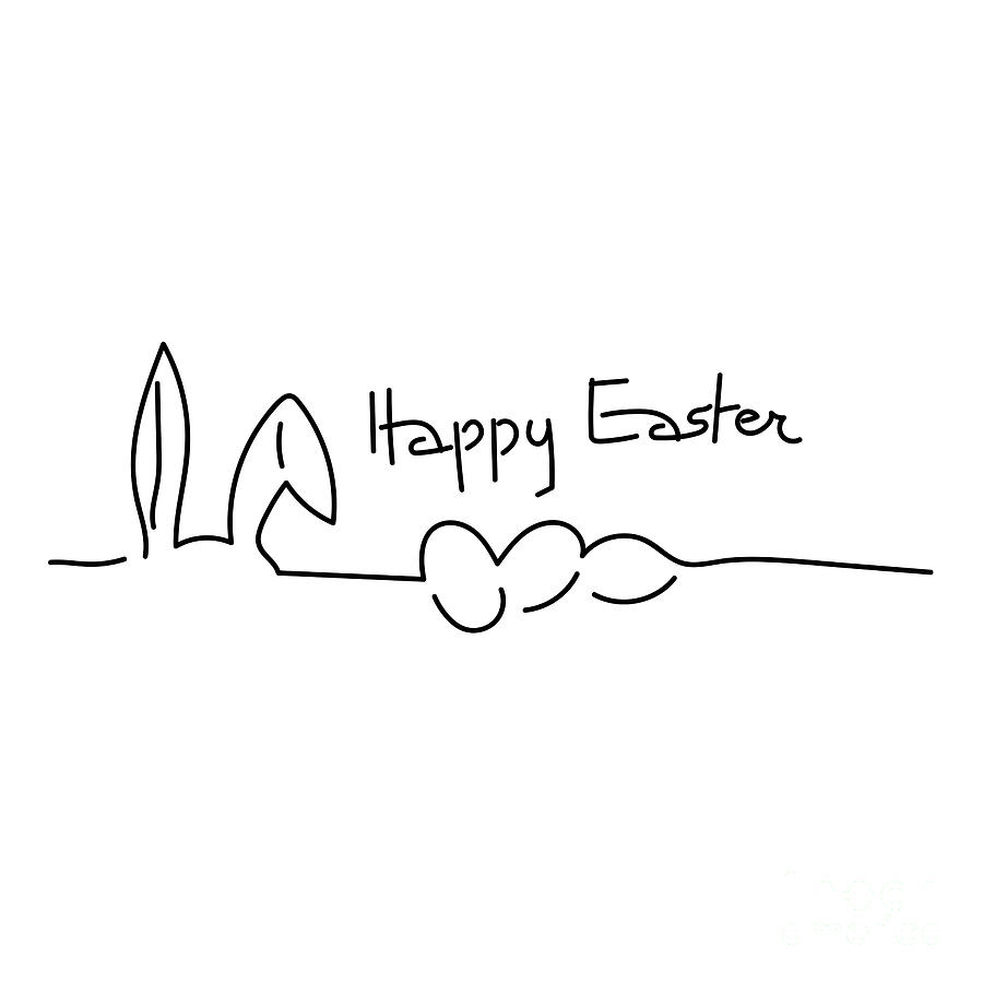 Happy Easter #6 Digital Art by Remy Francis