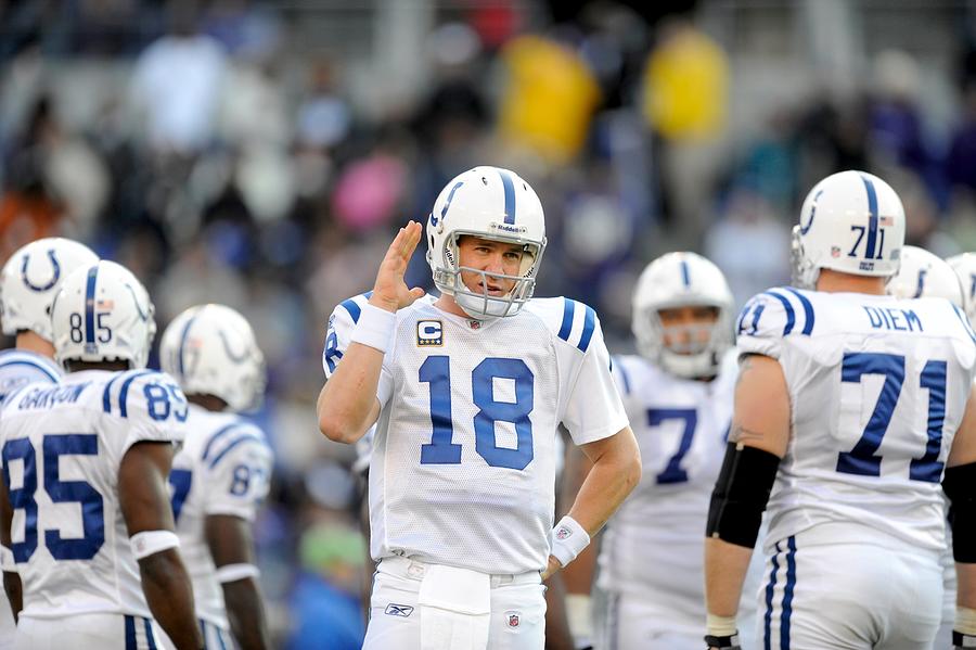 Indianapolis Colts v Baltimore Ravens #6 Photograph by Rob Tringali/Sportschrome